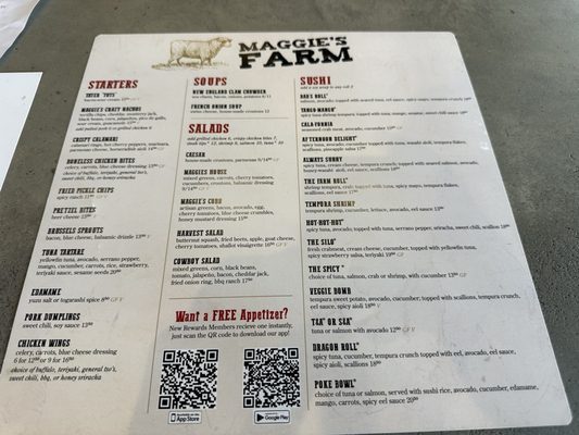 Menu photo 1 Maggies Farm Middleton, MA