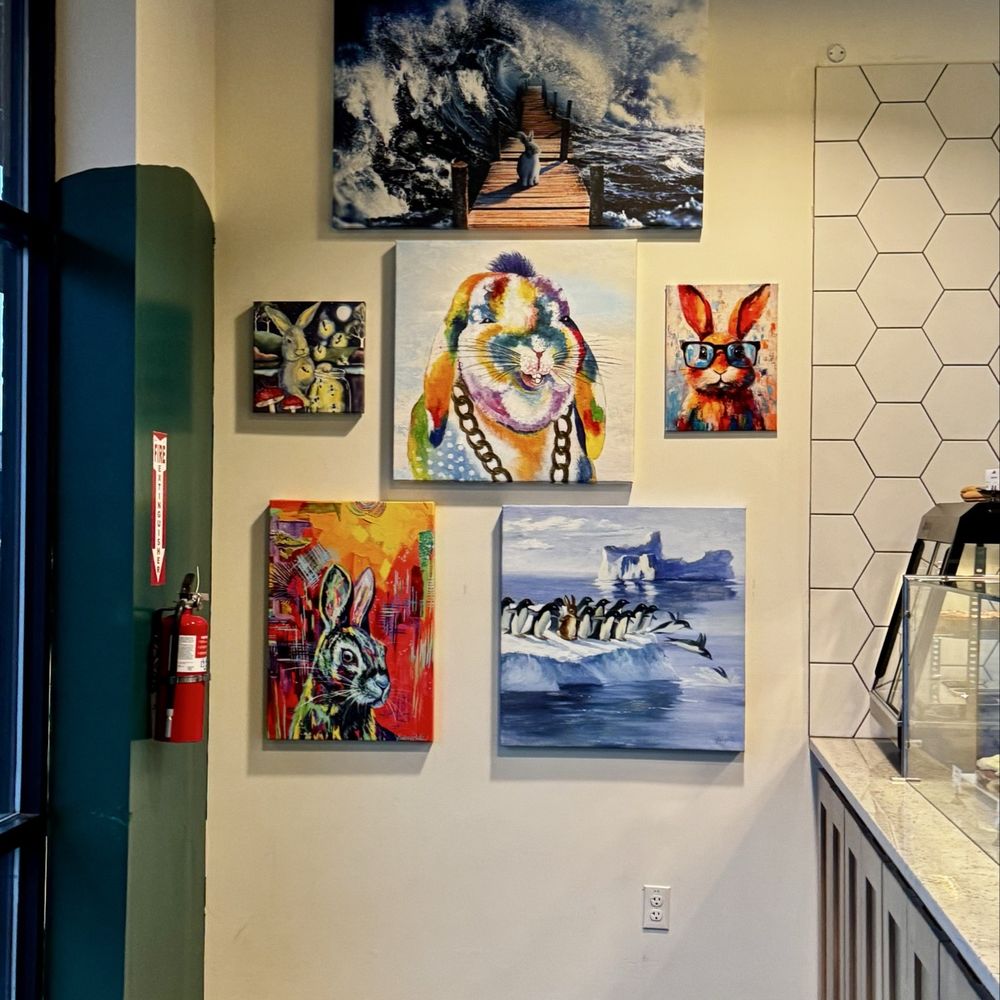 Rabbit Hole Eatery and Coffee - Cute artwork - Coffee & Tea Near Me - Battle Ground, Washington