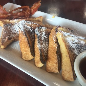 Greenbridge Cafe - Dulce de Leche French Toast with bacon - Sandwiches Near Me - Seattle, Washington
