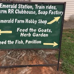 Emerald Farm - Directions to the different parts of the farm