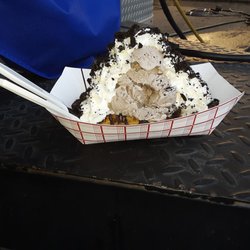 Philly Waffle Cabin - Cookies and cream sundae.
