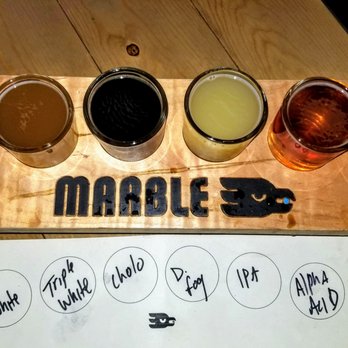 Marble Brewery - Sampler - Breweries Near Me - Albuquerque, New Mexico