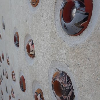 Etnies Skatepark - Wall of fallen wheels. - Skate Parks Near Me - Lake Forest, California Etnies Skatepark - Wall of fallen wheels. - Skate Parks Near Me - Lake Forest, California