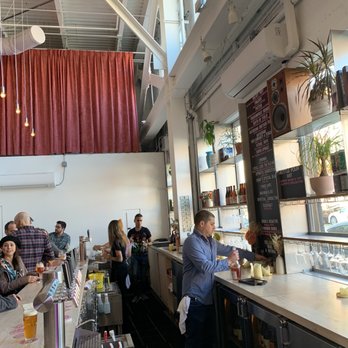 Grimm Artisanal Ales - View of the bar - Breweries Near Me - Brooklyn, New York