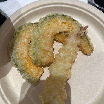 Mugimaru + Toritetsu - Pumpkin and shrimp tempura - Japanese Near Me - Torrance, California Mugimaru + Toritetsu - Pumpkin and shrimp tempura - Japanese Near Me - Torrance, California