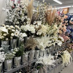 Michaels - Flower section