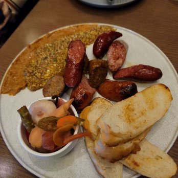 Cut & Bourbon - Sausage trio. - Steakhouses Near Me - Arlington, Texas Cut & Bourbon - Sausage trio. - Steakhouses Near Me - Arlington, Texas