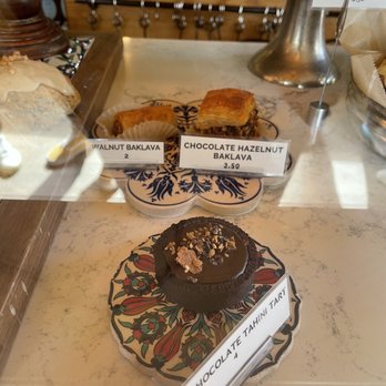 SOFRA Bakery & Cafe - Chocolate - Hazelnut Baklava - Middle Eastern Near Me - Cambridge, Massachusetts SOFRA Bakery & Cafe - Chocolate - Hazelnut Baklava - Middle Eastern Near Me - Cambridge, Massachusetts