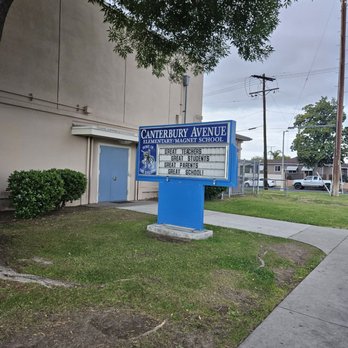 Canterbury Ave Elementary School - The sign - Elementary Schools Near Me - Arleta, California Canterbury Ave Elementary School - The sign - Elementary Schools Near Me - Arleta, California