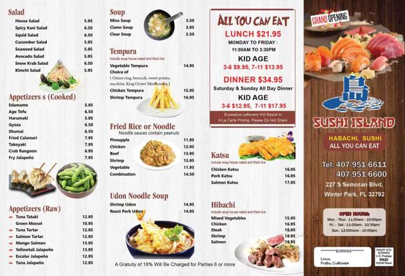 Menu photo 8 Sushi Island Winter Park, FL Menu photo 8 Sushi Island Winter Park, FL
