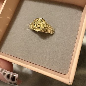 Candy Jewelers - 10K Gold Rose Nugget Ring - Jewelry Near Me - Los Angeles, California