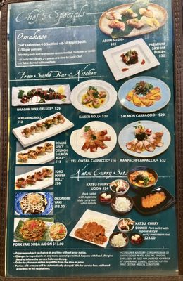 Menu photo 3 Sushi Mito Norcross, GA