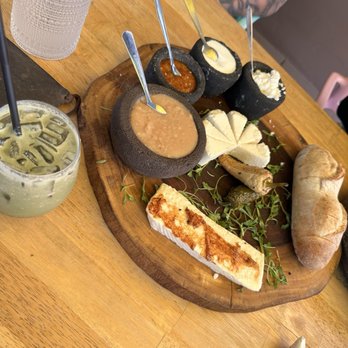 Pradera Brunch - Tres queso's appetizer (requeson, queso fresco, grilled cheese) - Breakfast & Brunch Near Me - Baldwin Park, California Pradera Brunch - Tres queso's appetizer (requeson, queso fresco, grilled cheese) - Breakfast & Brunch Near Me - Baldwin Park, California