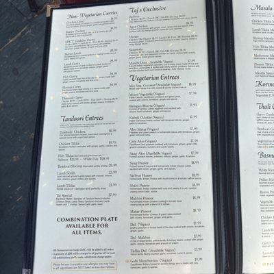 Menu photo 4 The Taj Cafe Ventura, CA Menu photo 4 The Taj Cafe Ventura, CA