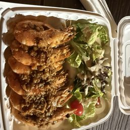 Famous Hawaiian Garlic Shrimp Plate Famous Hawaiian Garlic Shrimp Plate