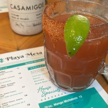 Playa Mesa - Michelada Classico on point! - Mexican Near Me - Costa Mesa, California Playa Mesa - Michelada Classico on point! - Mexican Near Me - Costa Mesa, California