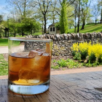 Maker's Mark Distillery - View from the porch of Star Hill's Provisions, a cafe and bar on the Maker's Mark grounds - Tours Near Me - Loretto, Kentucky