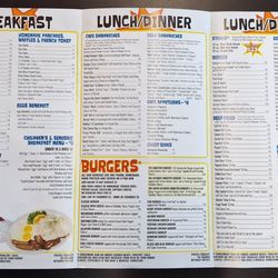This lunch and dinner page is where I found the meat loaf. (I didn't realize I needed to look in other places for more information.)