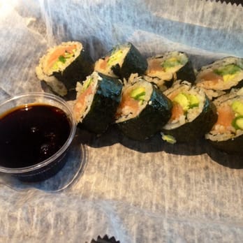 Fusian - Salmon with zucchini and summer squash - Sushi Bars Near Me - Cincinnati, Ohio Fusian - Salmon with zucchini and summer squash - Sushi Bars Near Me - Cincinnati, Ohio