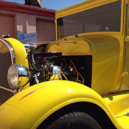 Tweety, @tweetybird_hotrod, at studio custom auto body getting brakes installed & getting a tune up... Tweety, @tweetybird_hotrod, at studio custom auto body getting brakes installed & getting a tune up...