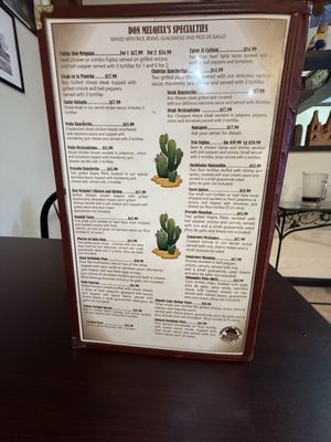 Menu photo 3 Don Melquias Benbrook, TX
