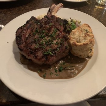 Kinley's Restaurant & Bar - Double Cut Pork Chop - New American Near Me - Anchorage, Alaska Kinley's Restaurant & Bar - Double Cut Pork Chop - New American Near Me - Anchorage, Alaska