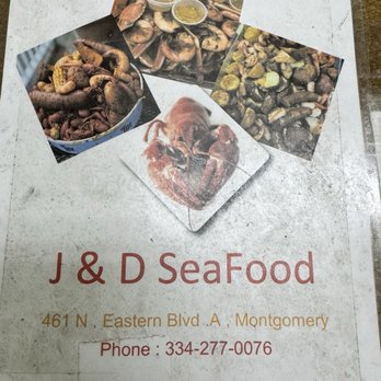 J&D Seafood - Menu - Seafood Near Me - Montgomery, Alabama J&D Seafood - Menu - Seafood Near Me - Montgomery, Alabama