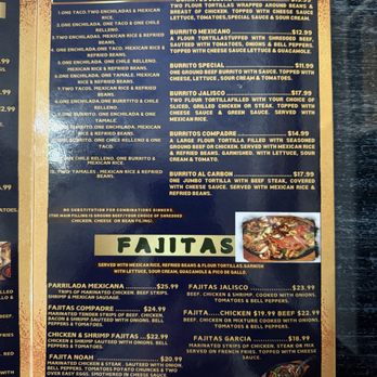 Asadero House - menu - Mexican Near Me - Rowlett, Texas