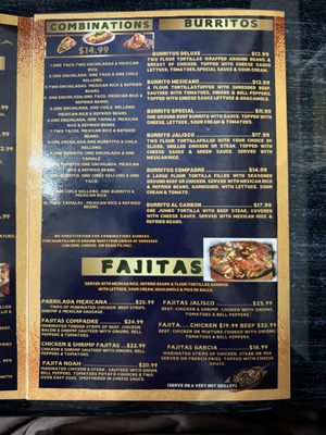 Menu photo 2 Asadero House Rowlett, TX