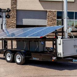 Cunningham & Associates, Inc. - DC Solar - Mobile Solar Generator Trailer