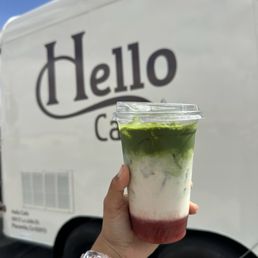 Strawberry Matcha w/o cold foam Strawberry Matcha w/o cold foam