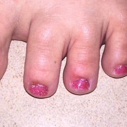 Solar Nails - Left foot