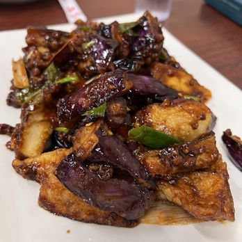 Yummy Yummy - 鱼香茄子 / Stir-Fried Eggplant with Hot Garlic Sauce - Chinese Near Me - Corvallis, Oregon Yummy Yummy - 鱼香茄子 / Stir-Fried Eggplant with Hot Garlic Sauce - Chinese Near Me - Corvallis, Oregon