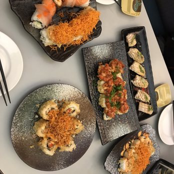 Hatsuki Sushi - a variety of sushi dishes - Japanese Near Me - Kamloops, British Columbia