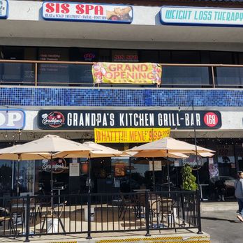 Grandpa's Kitchen - Grill Bar 168 - Entrance - Vietnamese Near Me - Garden Grove, California