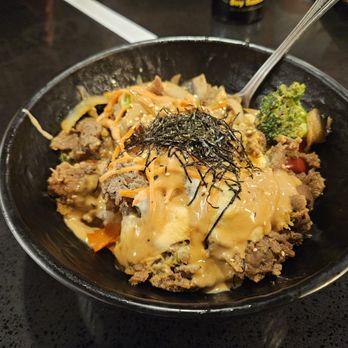 Tonton Sushi - Beef donburi $14.95 - Japanese Near Me - Vancouver, British Columbia Tonton Sushi - Beef donburi $14.95 - Japanese Near Me - Vancouver, British Columbia