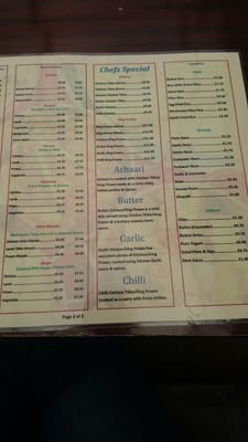 Menu photo 2 Old Moseley Arms Birmingham, XWM