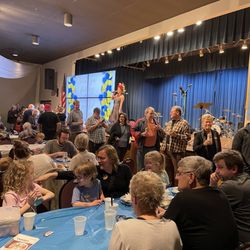 Ukrainian American Community Center - Inside the packed fish fry