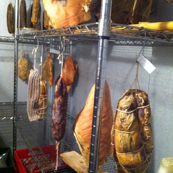 Le Virtu - Chef Joe let me see where they age the house-cured salumi - Italian Near Me - Philadelphia, Pennsylvania