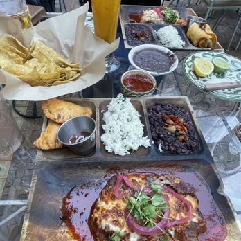 The Hideaway - Did the uno dos tres brunch special. Chicken empanadas were amazing! I like the portion sizes! The taste of the food is rich and authentic - Steakhouses Near Me - Beverly Hills, California The Hideaway - Did the uno dos tres brunch special. Chicken empanadas were amazing! I like the portion sizes! The taste of the food is rich and authentic - Steakhouses Near Me - Beverly Hills, California