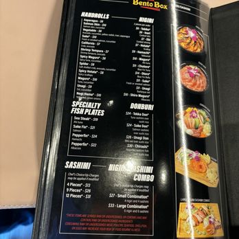 Bento Box - Menu - Sushi Bars Near Me - Folsom, California