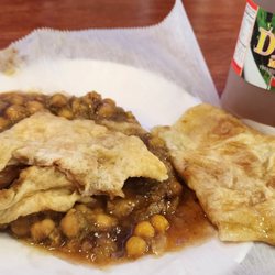 Singh's Roti Shop - The Best Doubles - anywhere in the world and Mauby drink! My heart and stomach is happy