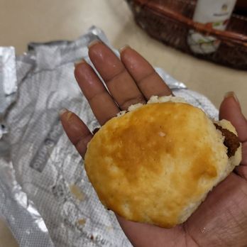 Chick-fil-A - Beware this is your breakfast sandwich - Fast Food Near Me - Pasadena, Texas