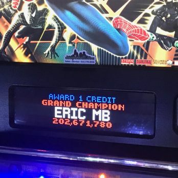 Up-Down Milwaukee - Yours truly set an ALL-TIME high score on their modded 'Spiderman' pinball table. I actually broke a sweat hitting 202M points!! - Bars Near Me - Milwaukee, Wisconsin