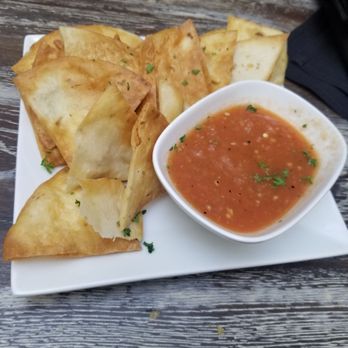 Cook’d - Chips and salsa appetizer. This was very good. The salsa was good and the chips were light and fluffy! - Pizza Near Me - Minden, Nevada