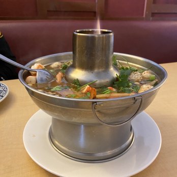 Thai House - Spicy seafood combo soup - Thai Near Me - Bakersfield, California