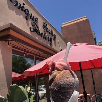 Unique Pastry Factory - Cinnamon sugar chimney cone - Gelato Near Me - Temecula, California Unique Pastry Factory - Cinnamon sugar chimney cone - Gelato Near Me - Temecula, California