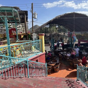 Las Guacamayas - View from the top of the stairs - Mexican Near Me - Cabo San Lucas, BCS Las Guacamayas - View from the top of the stairs - Mexican Near Me - Cabo San Lucas, BCS