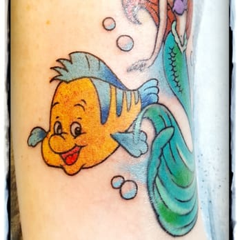 Forever Tattoo - Here is Flounder. Thank you Eiland Hogan so much. - Tattoo Near Me - Sacramento, California Forever Tattoo - Here is Flounder. Thank you Eiland Hogan so much. - Tattoo Near Me - Sacramento, California
