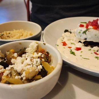 El Chinito Gordo - Calabacitas, poblano rice, and the chile en nogada - Mexican Near Me - Tucson, Arizona